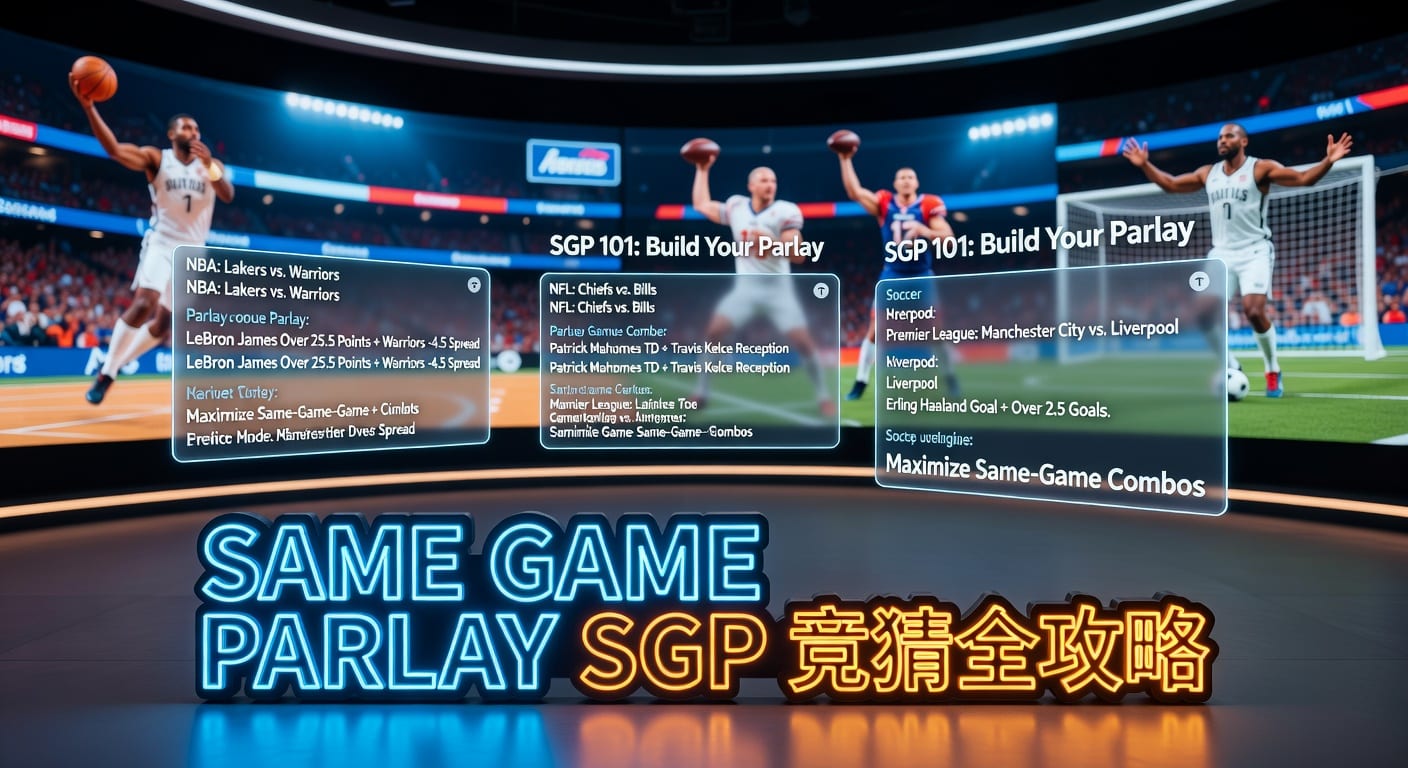 same game parlay SGP 实战指南：玩法、风控与选项思路