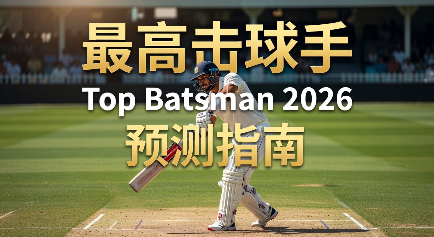 最高击球手 Top Batsman 2026 最新分析