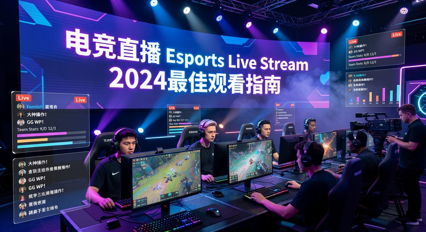 电竞直播 Esports Live Stream：2026年观赛与流量解析